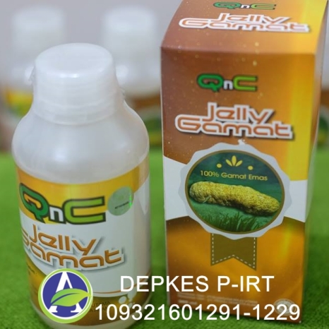 Obat Herbal Miom QnC Jelly Gamat